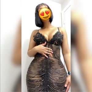 Statement maker black dress 🖤